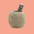 LARGE RIVERSTONE PESTLE + MORTAR