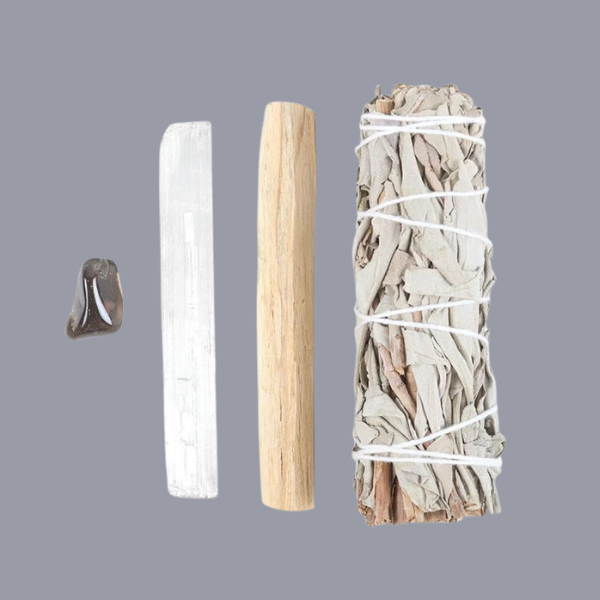 NEGATIVE ENERGY CLEANSING SMUDGE KIT