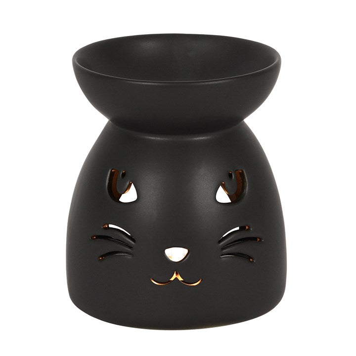 BLACK CAT OIL BURNER + WAX WARMER