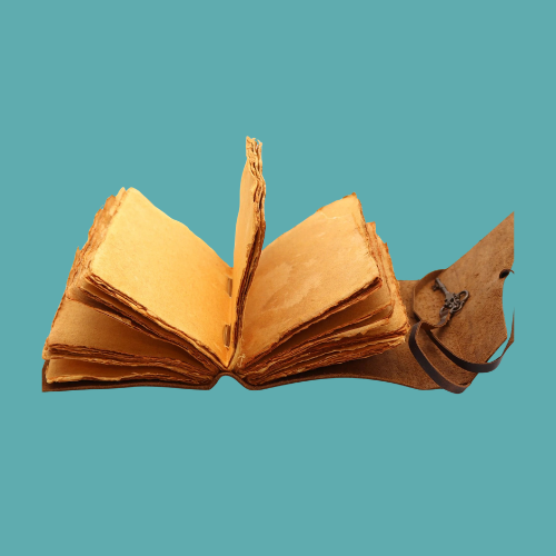 OILED LEATHER JOURNAL WITH KEY
