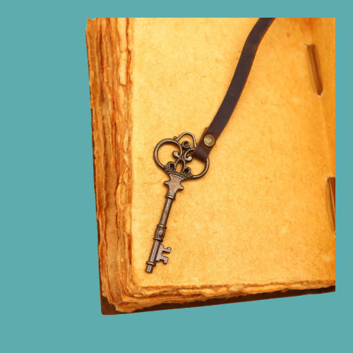 OILED LEATHER JOURNAL WITH KEY