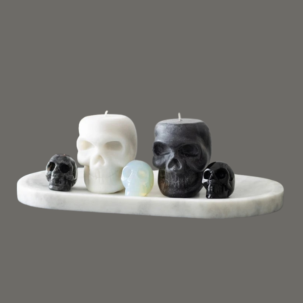 OPALITE CRYSTAL SKULL