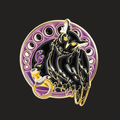 OWL MOON PHASES PIN