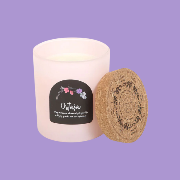 OSTARA WHEEL OF THE YEAR CANDLE