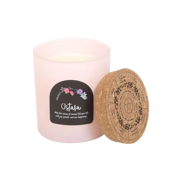 OSTARA WHEEL OF THE YEAR CANDLE