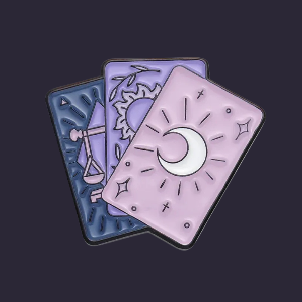 PASTEL TAROT CARDS PIN