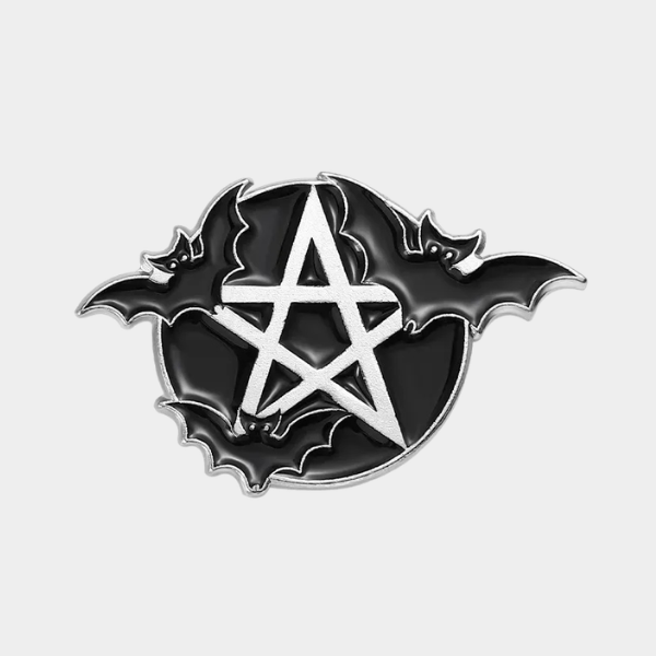 PENTAGRAM BATS PIN