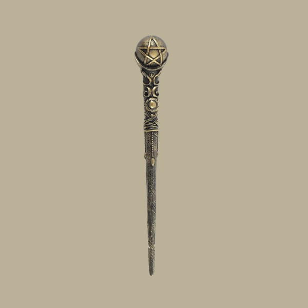 PENTAGRAM ORB RITUAL WAND