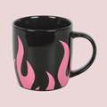 PINK FLAME MUG