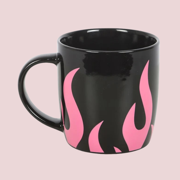PINK FLAME MUG