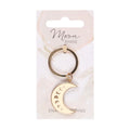 MOON PHASE CRESCENT MOON KEYRING