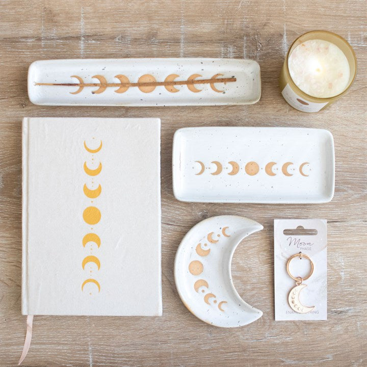 MOON PHASES VELVET NOTEBOOK