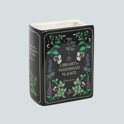 POISONOUS PLANTS BOOK VASE