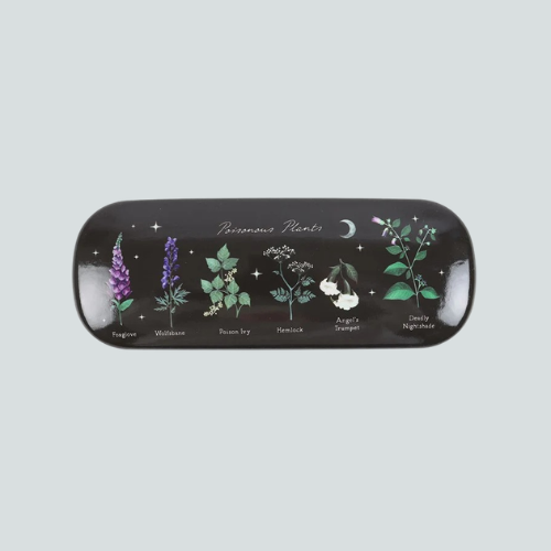POISONOUS PLANTS GLASSES CASE