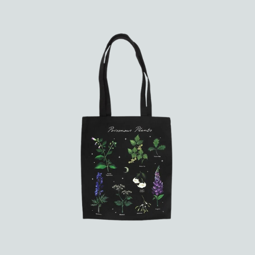 POISONOUS PLANTS TOTE BAG