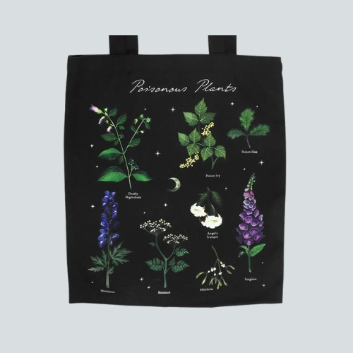 POISONOUS PLANTS TOTE BAG