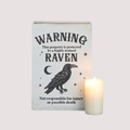 PROTECTED BY A RAVEN SIGN