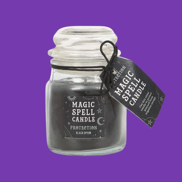 PROTECTION SPELL JAR CANDLE