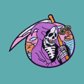 PURPLE GRIM REAPER PATCH