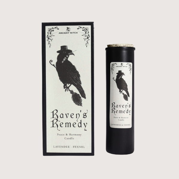 RAVEN'S REMEDY CANDLE – PEACE + HARMONY