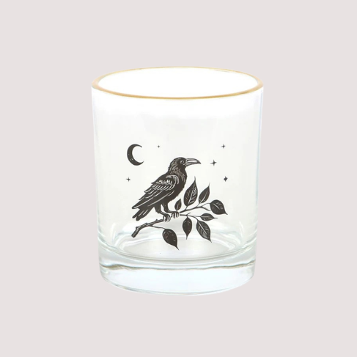 RAVEN GLASS TUMBLER