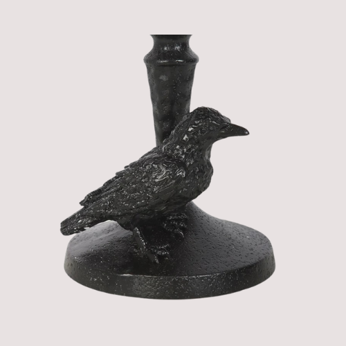 RAVEN PILLAR CANDLE HOLDER