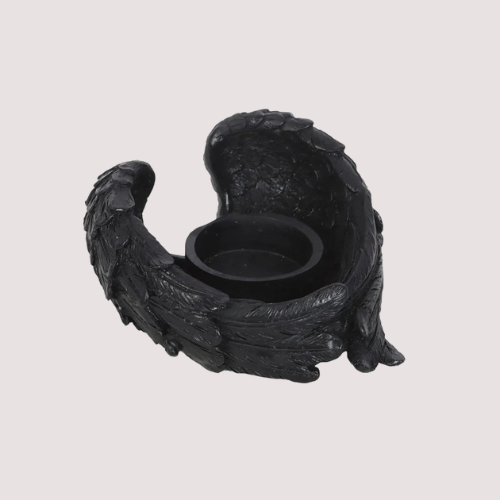 RAVEN WINGS TEALIGHT HOLDER