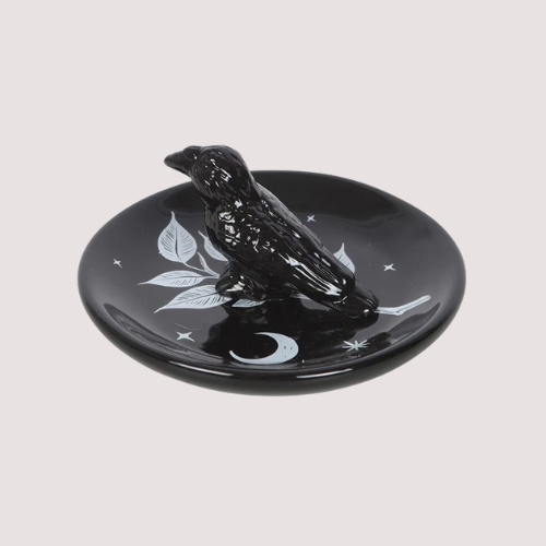 RAVEN + MOON TRINKET DISH