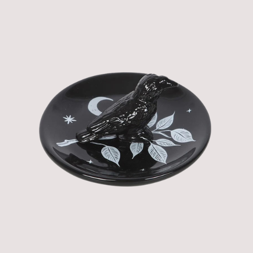 RAVEN + MOON TRINKET DISH