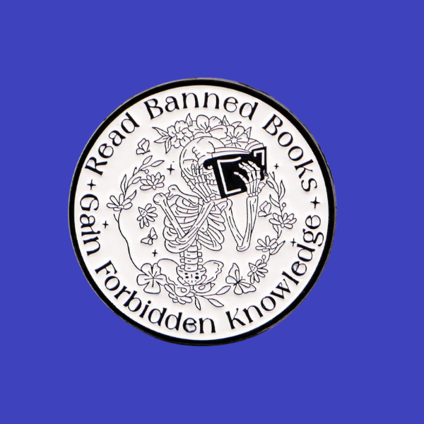 READ BANNED BOOKS PIN