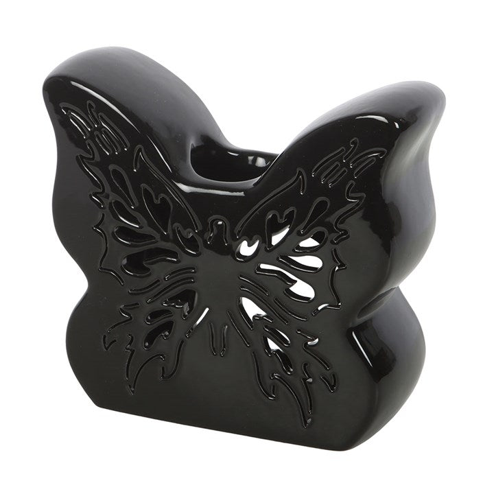 BLACK BUTTERFLY OIL BURNER + WAX WARMER