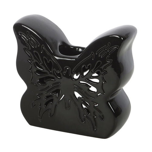 BLACK BUTTERFLY OIL BURNER + WAX WARMER