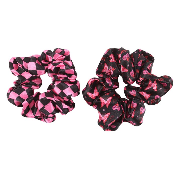 FLAMING BUTTERFLY SCRUNCHIE SET