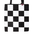 CHECKERBOARD TOTE BAG