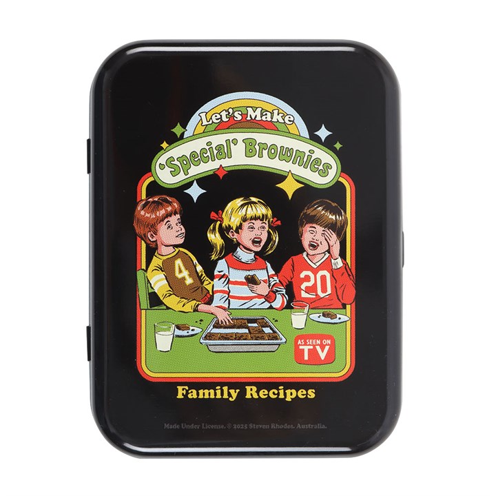 LET'S MAKE 'SPECIAL' BROWNIES STASH TIN