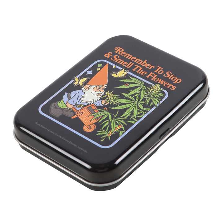 SMELL THE FLOWERS STASH TIN