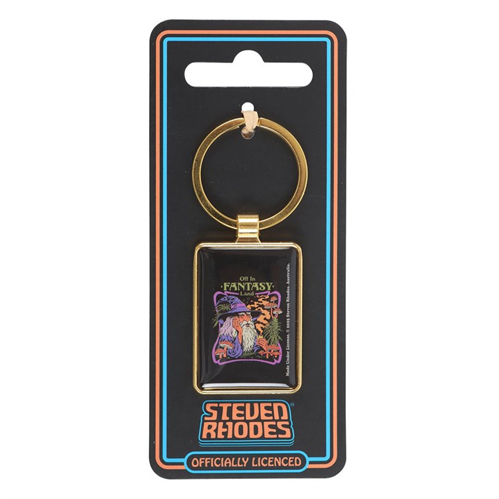 OFF IN FANTASY LAND ENAMEL KEYRING