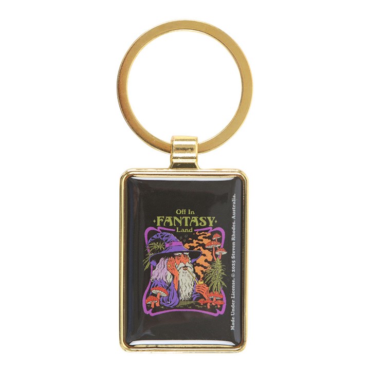 OFF IN FANTASY LAND ENAMEL KEYRING