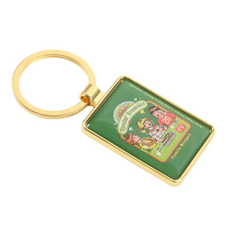 LET'S MAKE 'SPECIAL' BROWNIES KEYRING