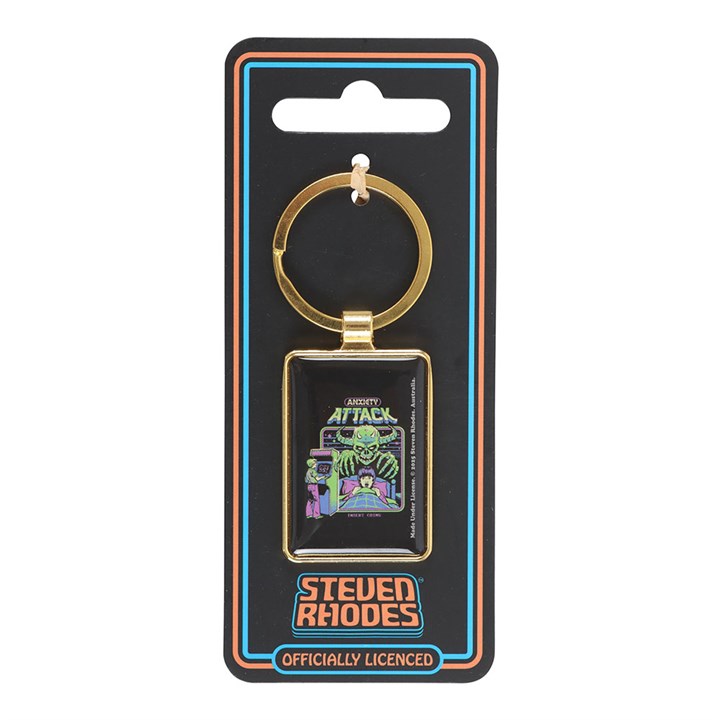 ANXIETY ATTACK KEYRING