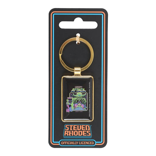 ANXIETY ATTACK KEYRING