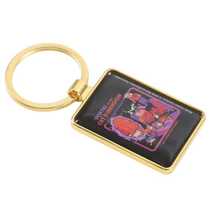 CAT DIMENSION KEYRING