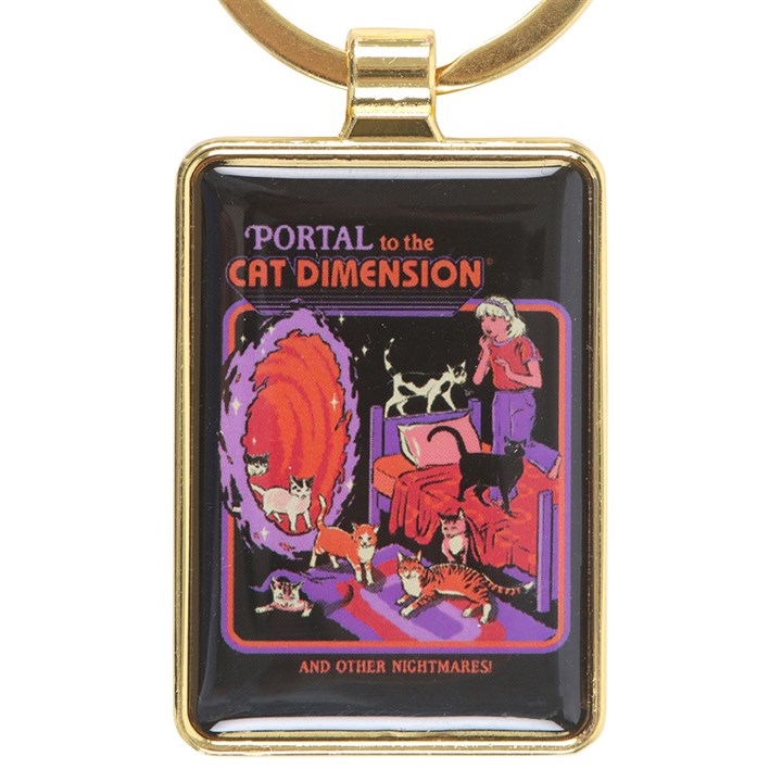 CAT DIMENSION KEYRING