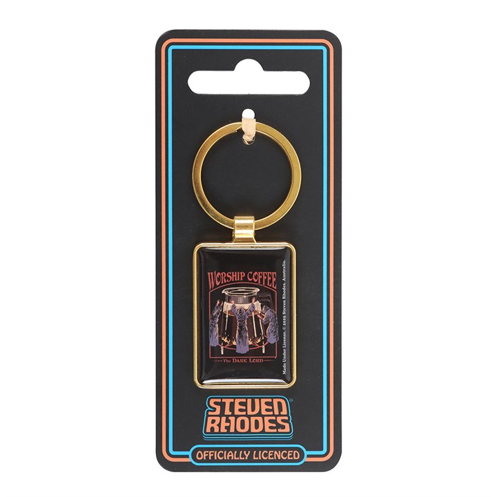 WORSHIP COFFEE KEYRING