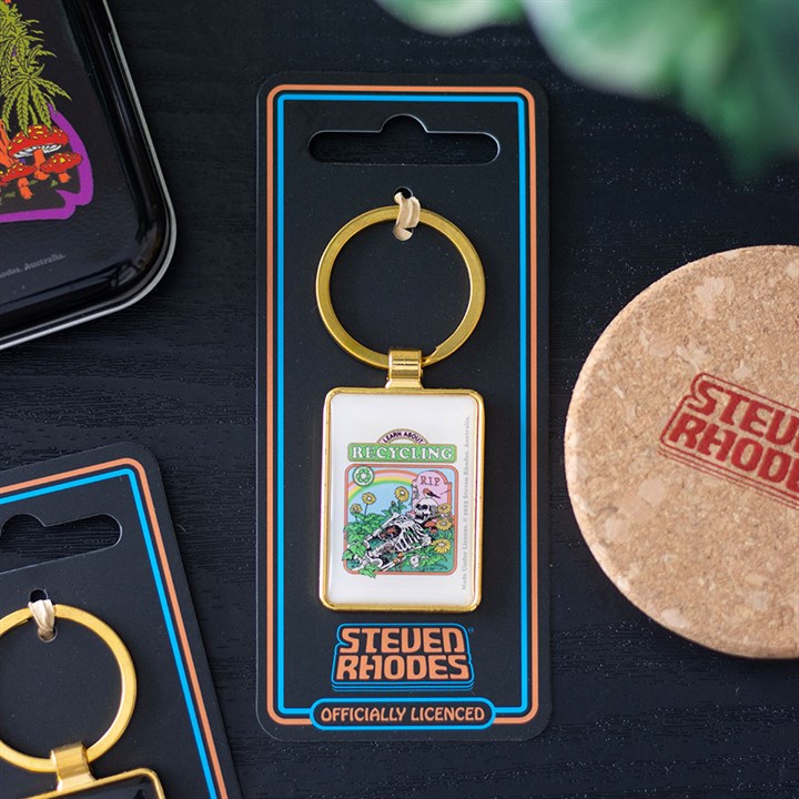 LEARN ABOUT RECYCLING KEYRING