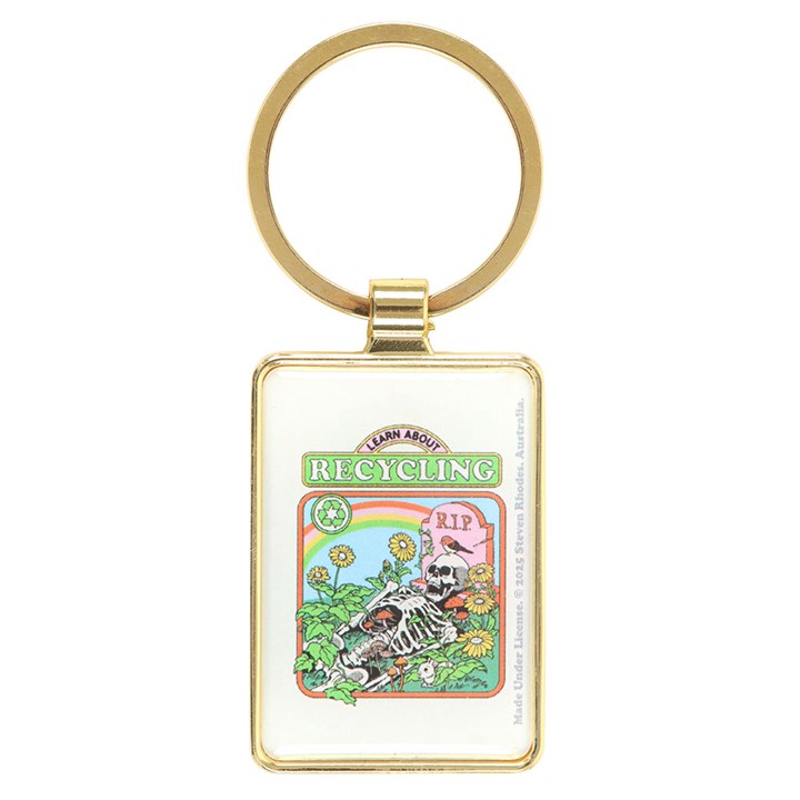 LEARN ABOUT RECYCLING KEYRING