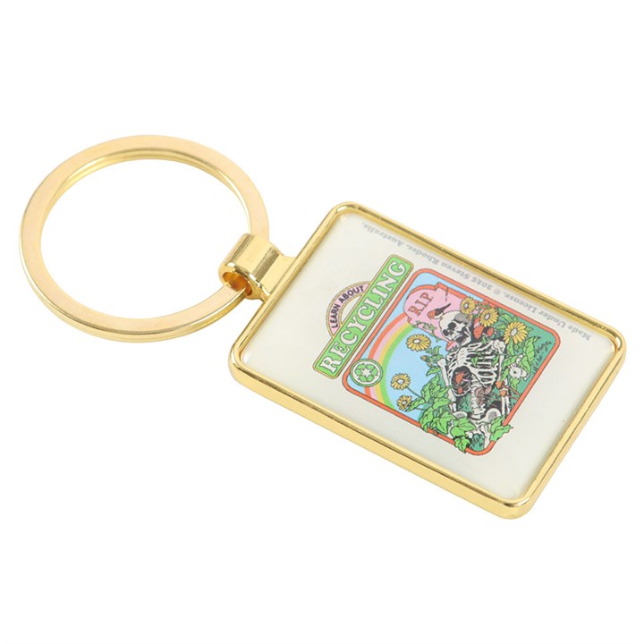LEARN ABOUT RECYCLING KEYRING