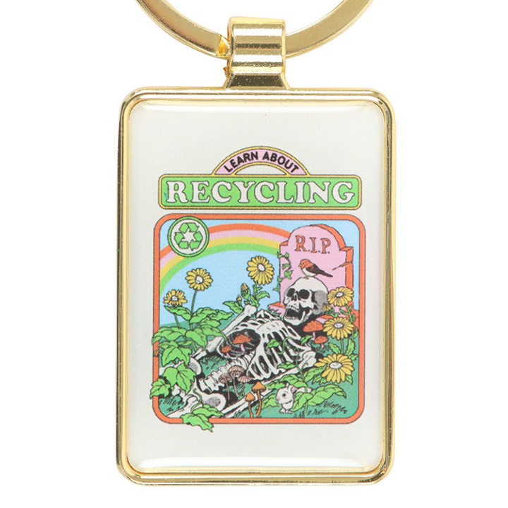 LEARN ABOUT RECYCLING KEYRING