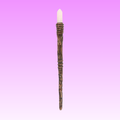 THIN ROSE QUARTZ CRYSTAL WAND