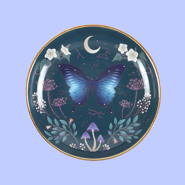 MIDNIGHT MOTH TRINKET DISH